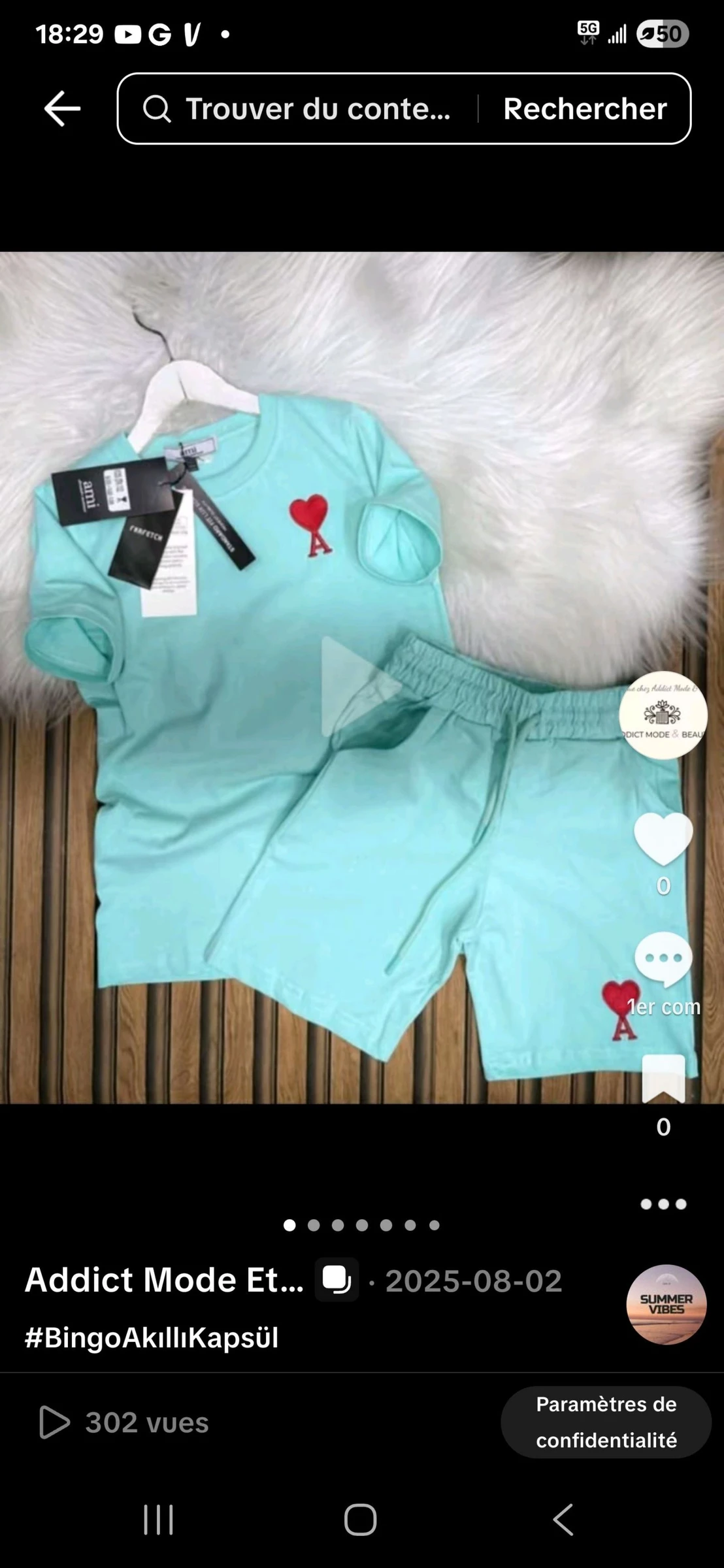 Ensemble short 